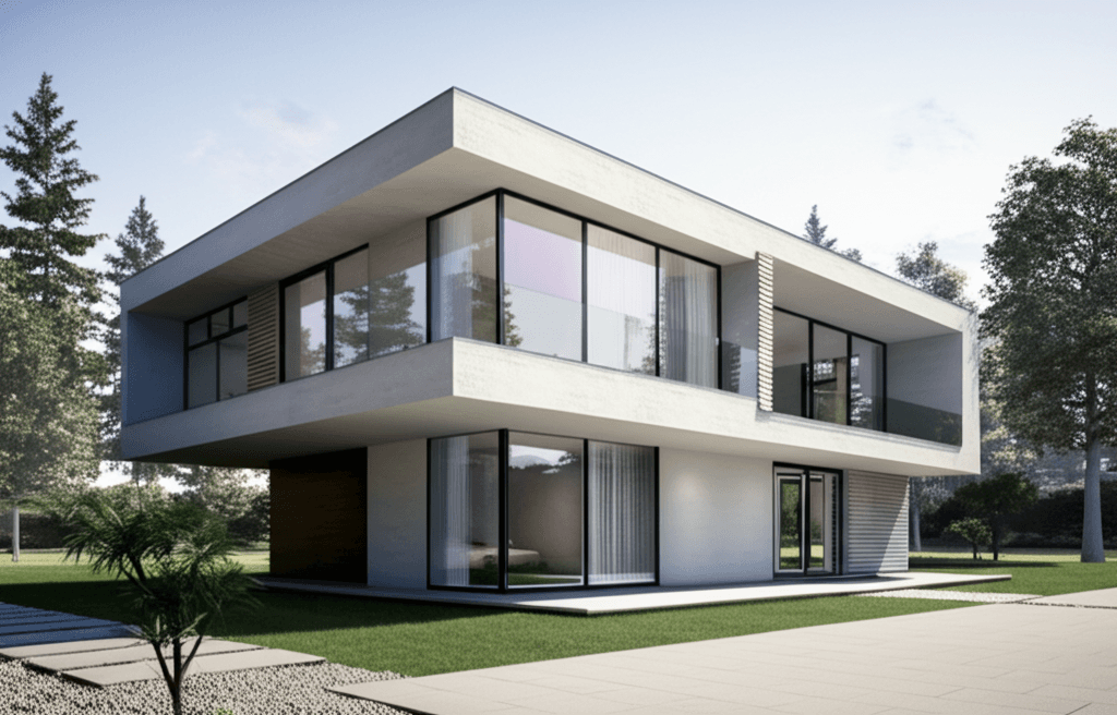 Tło hero – minimalist house